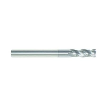 Morse End Mill, Center Cutting Regular Length Single End, Series 5968C, 316 Cutter Dia, 0015 Corner R 95469